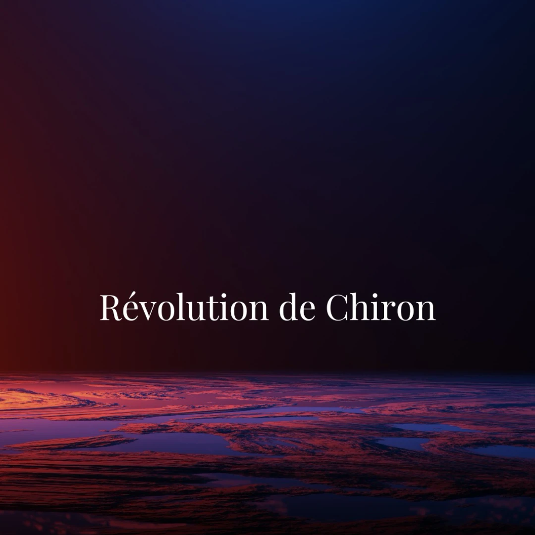 Virginie Petitjean, image illustrant la lecture de la révolution de Chiron